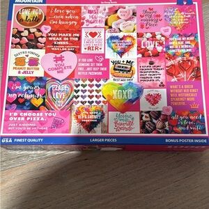 White mountain puzzle 1000 piece love notes